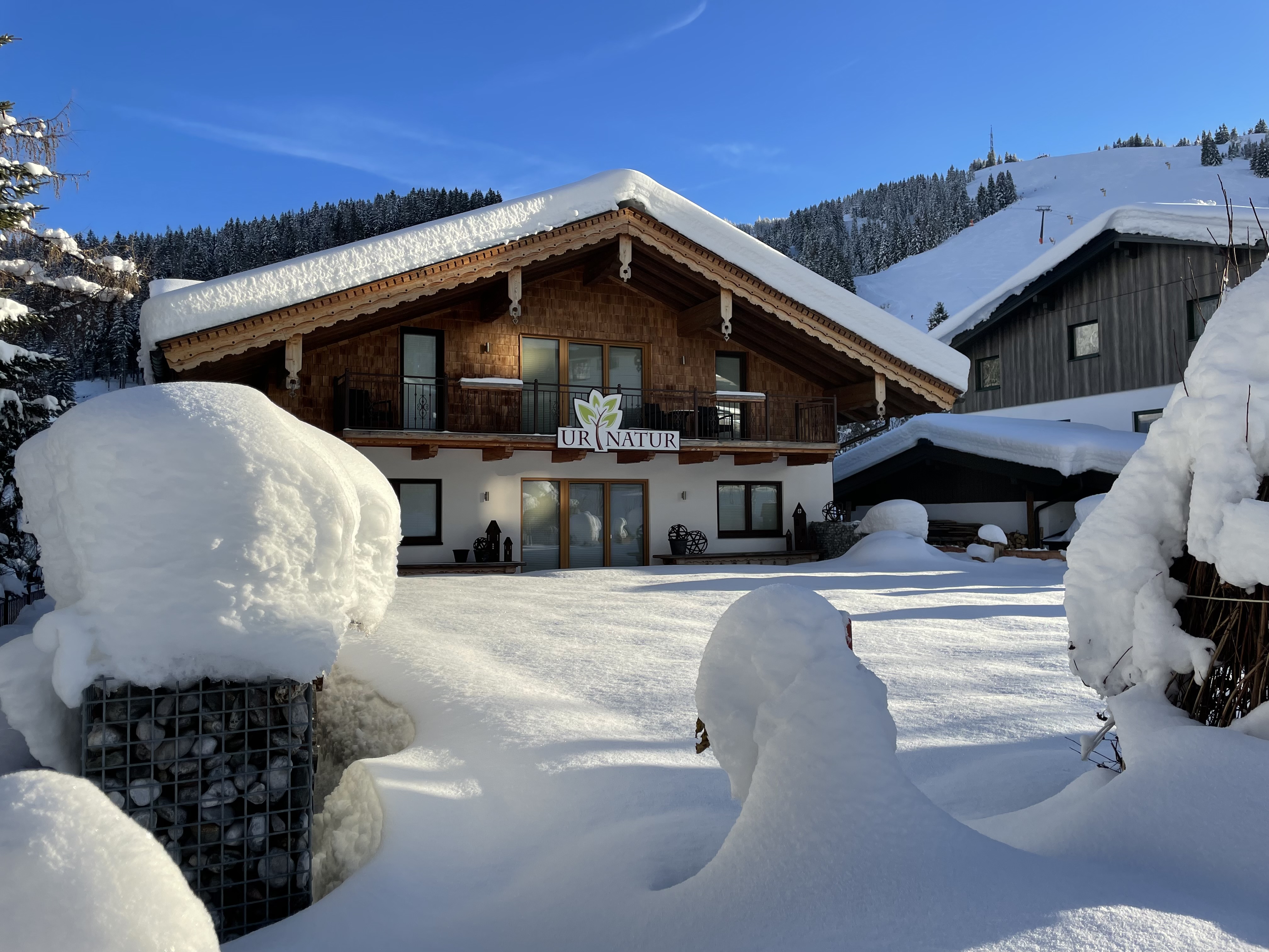 Frühstückspension: Appartementhaus UR-NATUR