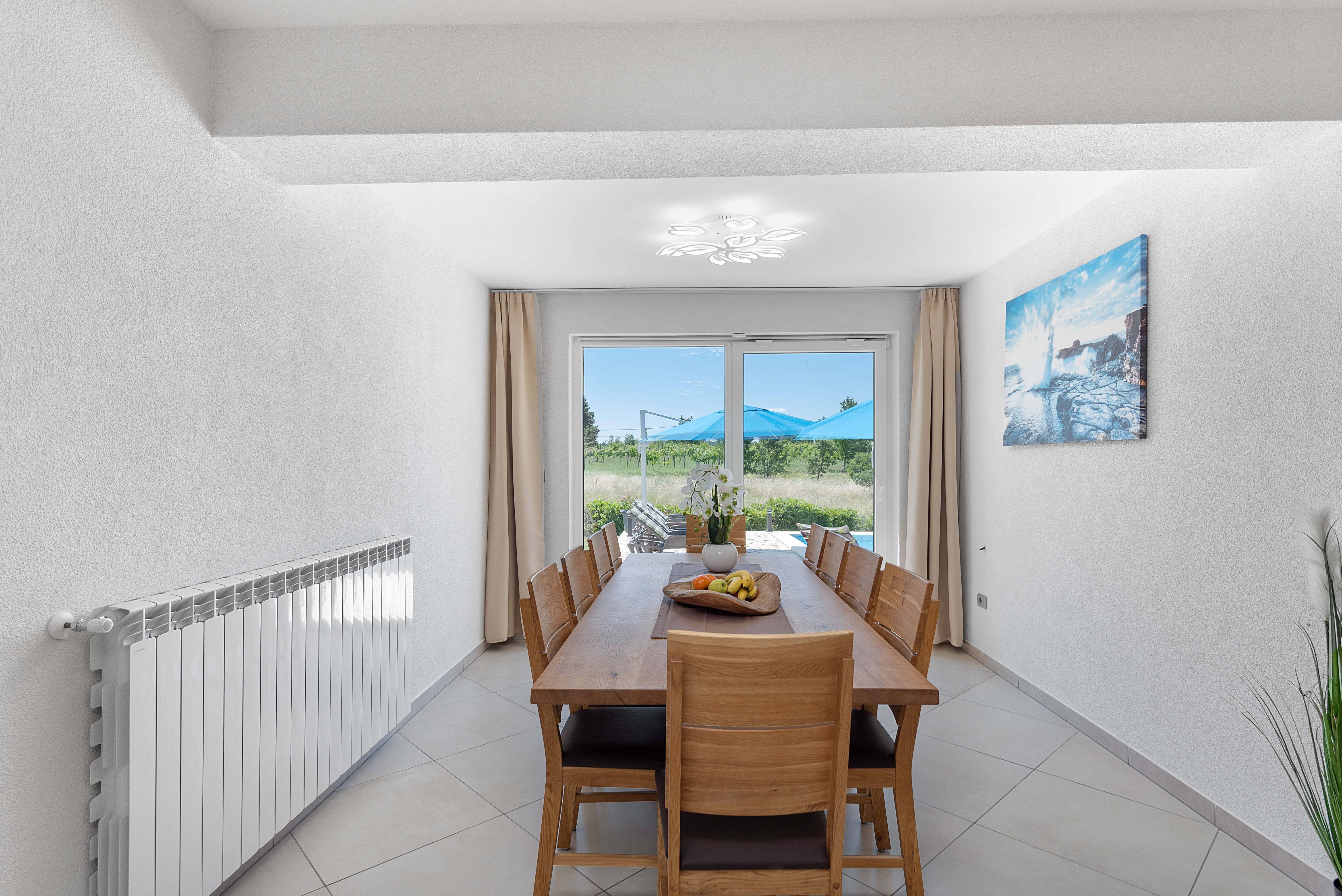 Frühstückspension: Esstisch - Villa Jasmin Sumber