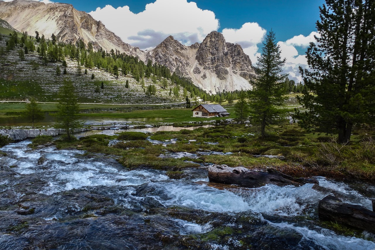Ciasa Isidor  Ausflugsziele Naturpark Fanes Senes Prags