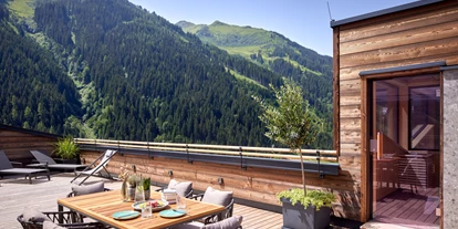 Pensionen - Parkplatz: kostenlos bei der Pension - Leogang - Mei.Penthouse Dachterrasse - Mei.Berg