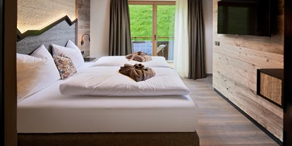 Pensionen - Parkplatz: kostenlos bei der Pension - Leogang - Mei.Auszeit Schlafzimmer - Mei.Berg