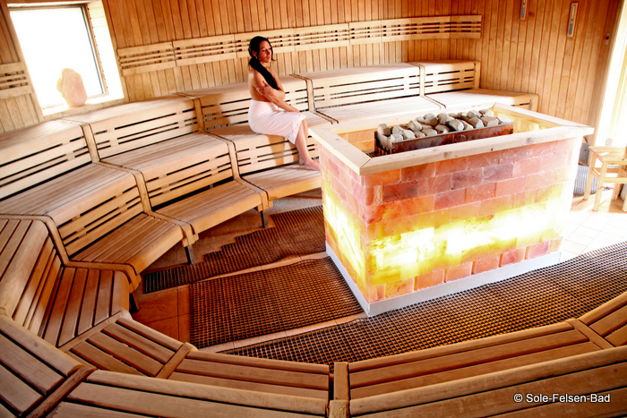 Frühstückspension: Sole Felsen Bad Sauna - Hotel-Pension zum Meridianstein