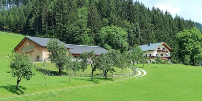 Pensionen - Parkplatz: kostenlos bei der Pension - Mostviertel - Unser kinderfreundlicher Biobauernhof befindet sich am Waldrand ca. 2 km außerhalb des Ortes Göstling an der Ybbs. - Biobauernhof Poidlbauer