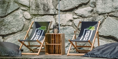 Pensionen - Parkplatz: kostenlos bei der Pension - Alpbach - Alpine Beach Club - BergBaur