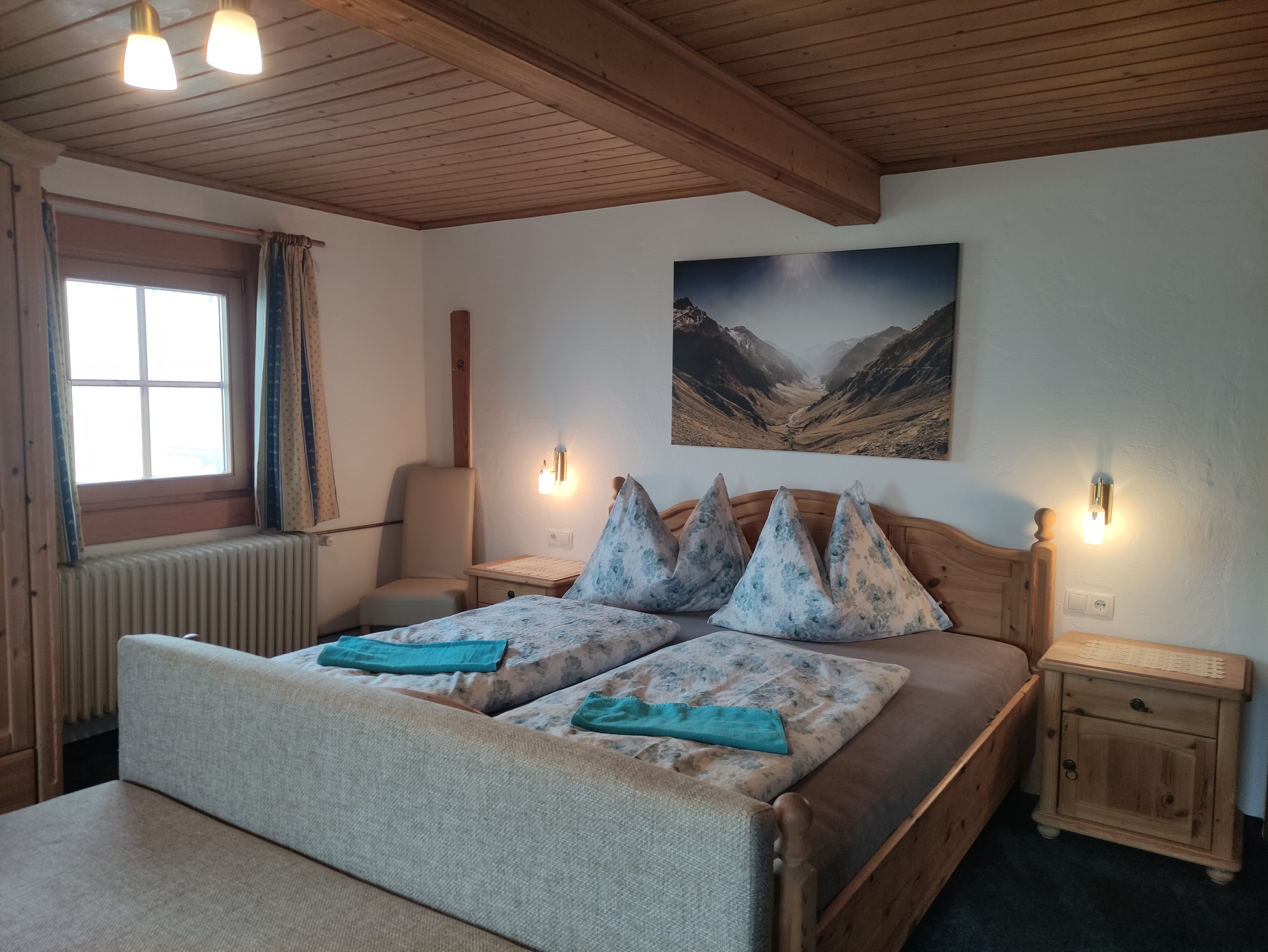 Pensionen - WLAN - Fieberbrunn - Unser Familienzimmer  - Stefflhof Mittersill 