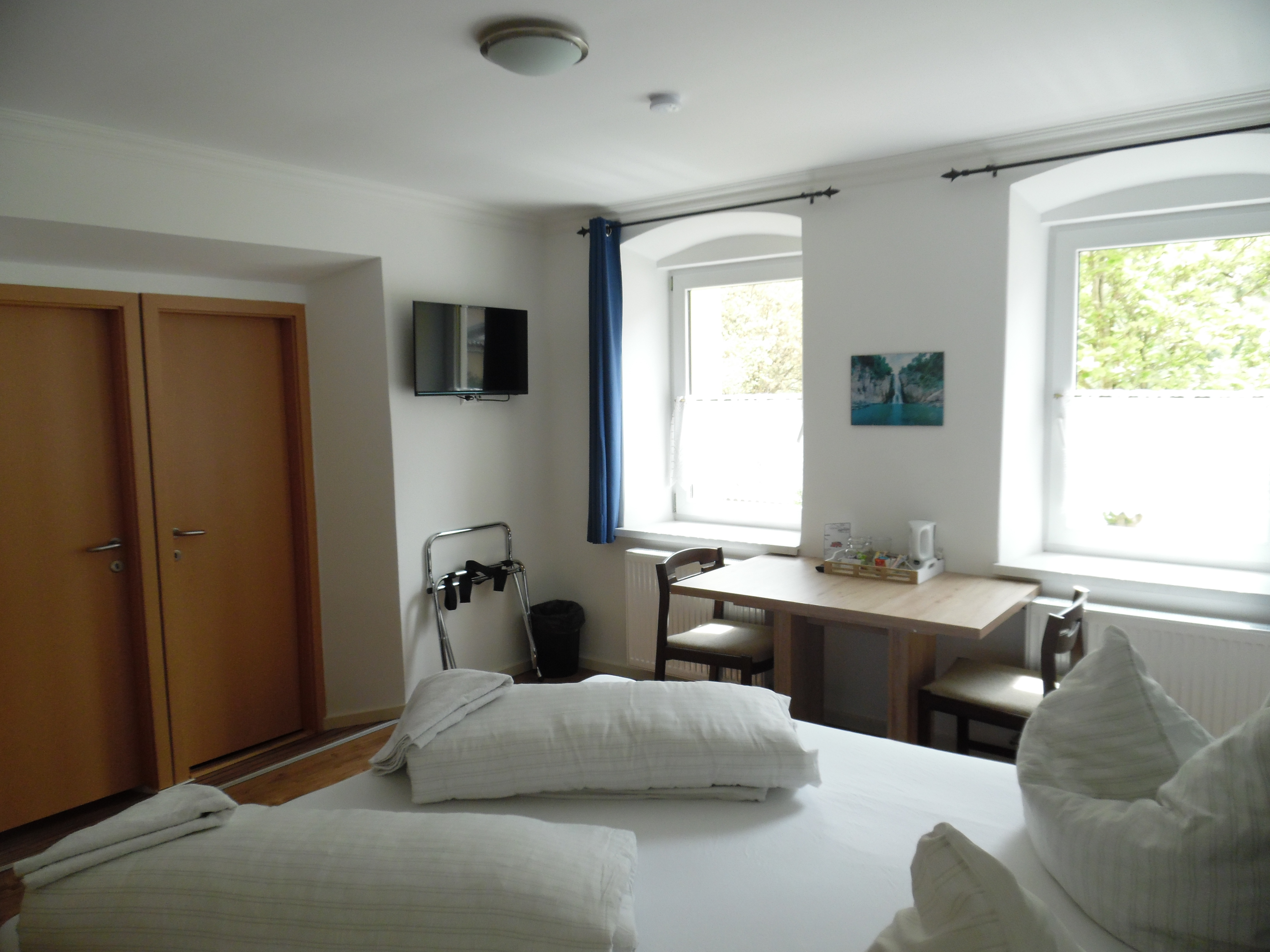 Frühstückspension: Schlafzimmer appartment Kreuzeck und Doppelzimmer - Frühstückspension Ferienhaus Kolbnitz