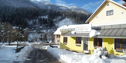 Pensionen - WLAN - Hohe Tauern - Eingang - Frühstückspension Ferienhaus Kolbnitz