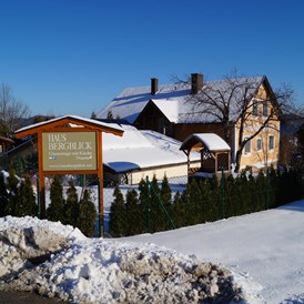 Frühstückspension: auch im Winter durchgehender Betrieb - Haus Bergblick