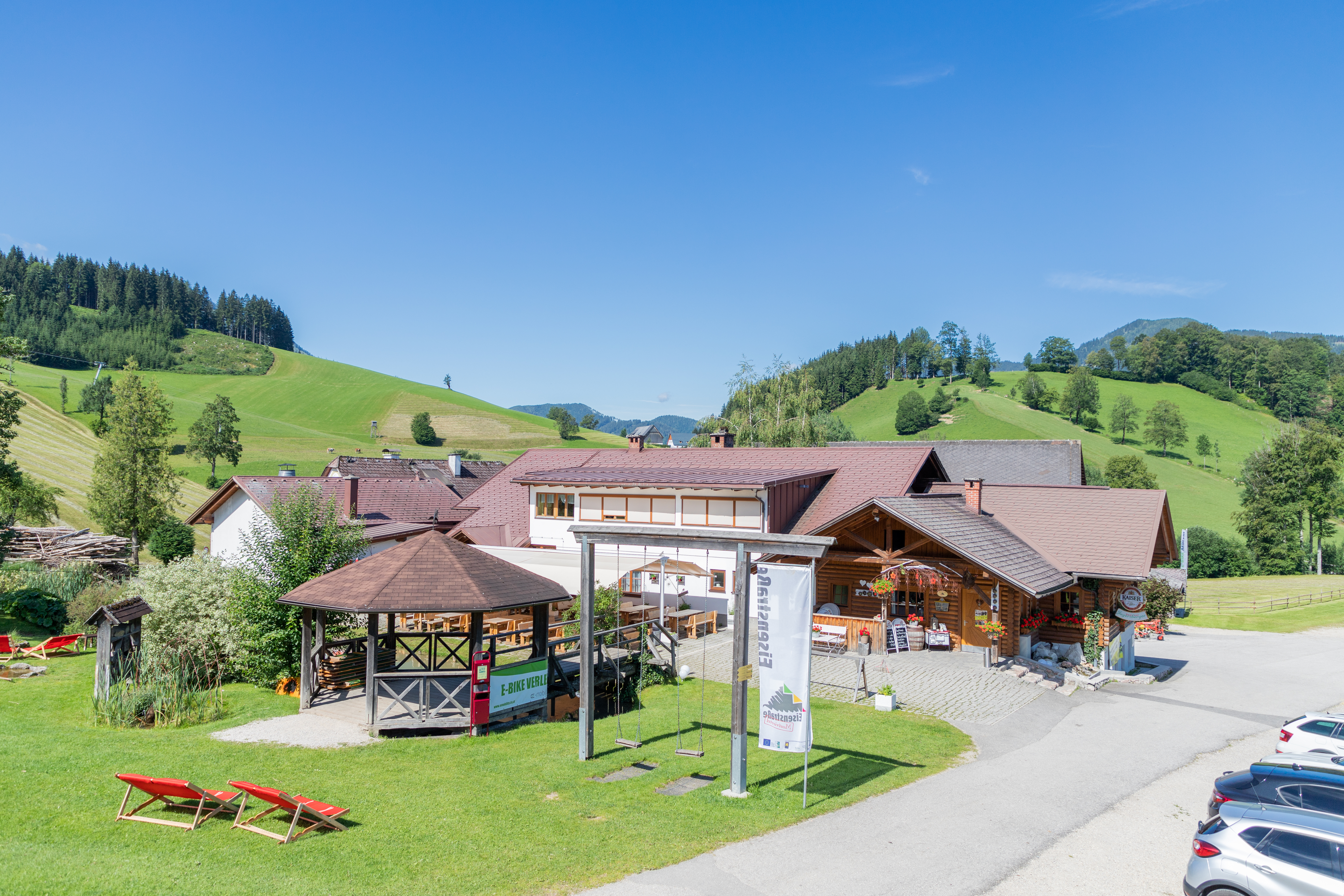 Pensionen - Garten - Mostviertel - Gasthof Jagersberger
