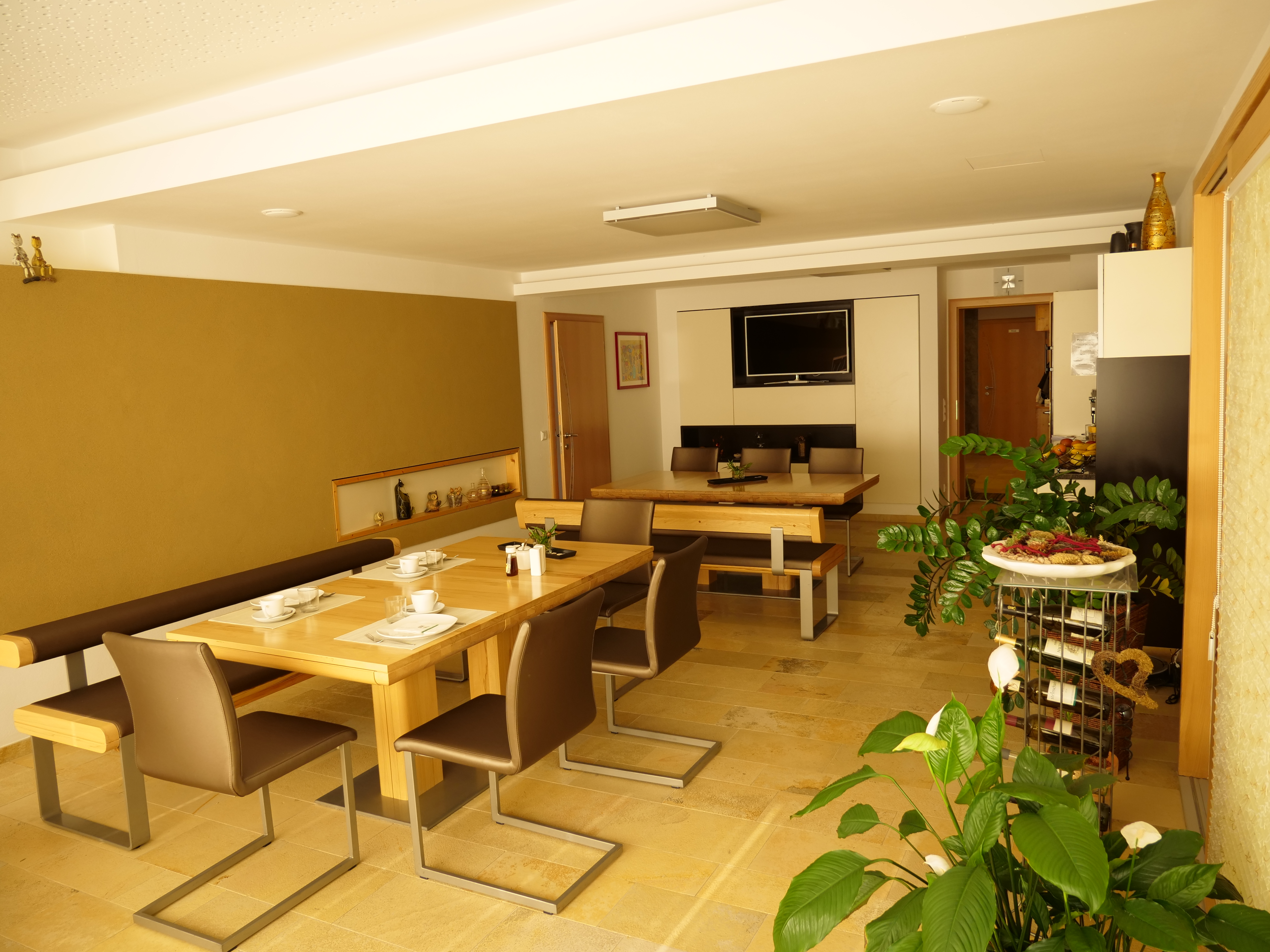 Frühstückspension: Frühstücksraum - Lugerfarm