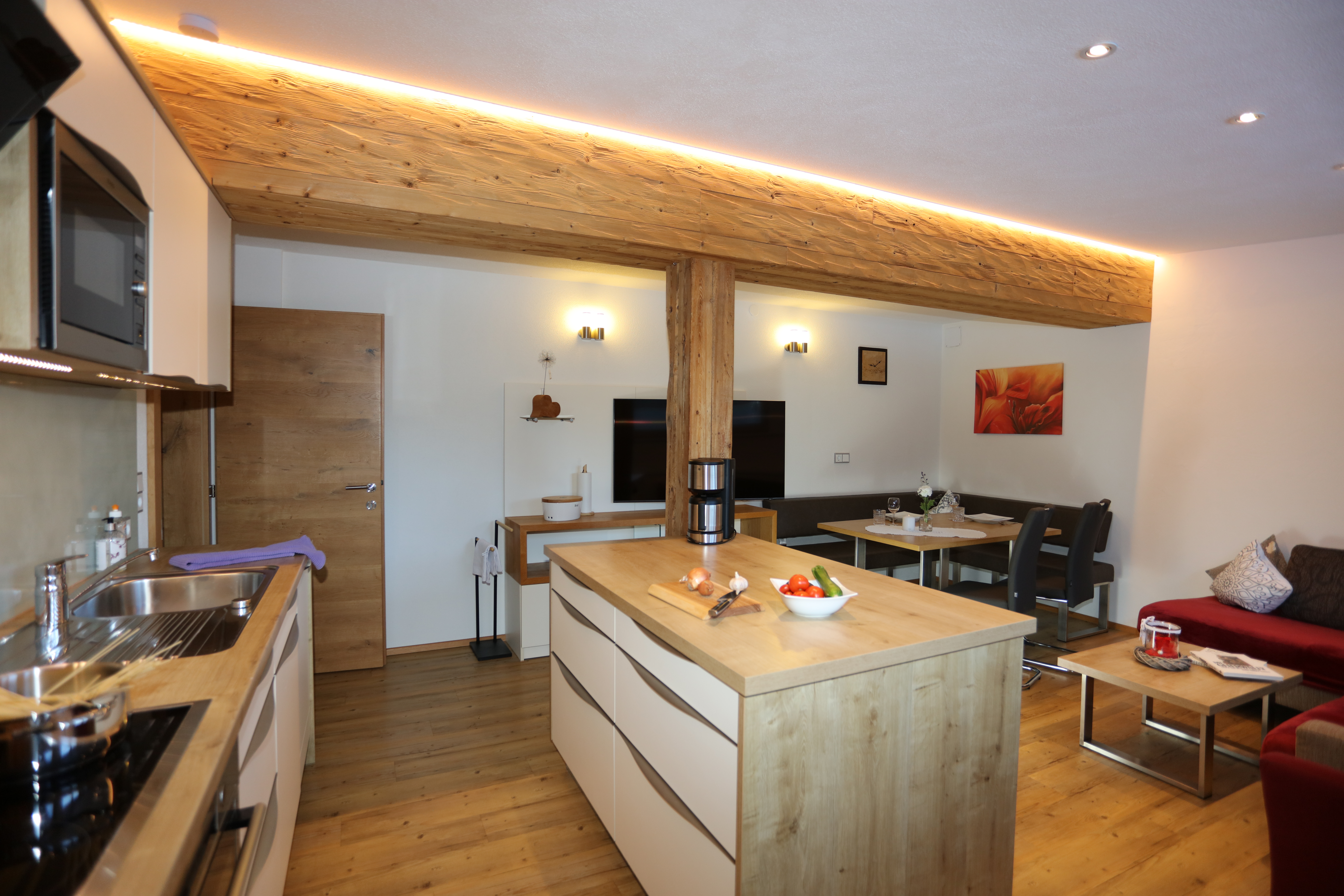 Frühstückspension: Junior Suite Sennas für 5 Personen.  - SennHOF Lechtal 