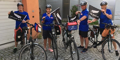 Pensionen - Parkplatz: kostenlos bei der Pension - Mostviertel - Im Sommer machen viele Radfahrer aus dem In- und Ausland im Haus Barbara Station. - Frühstückspension Haus Barbara
