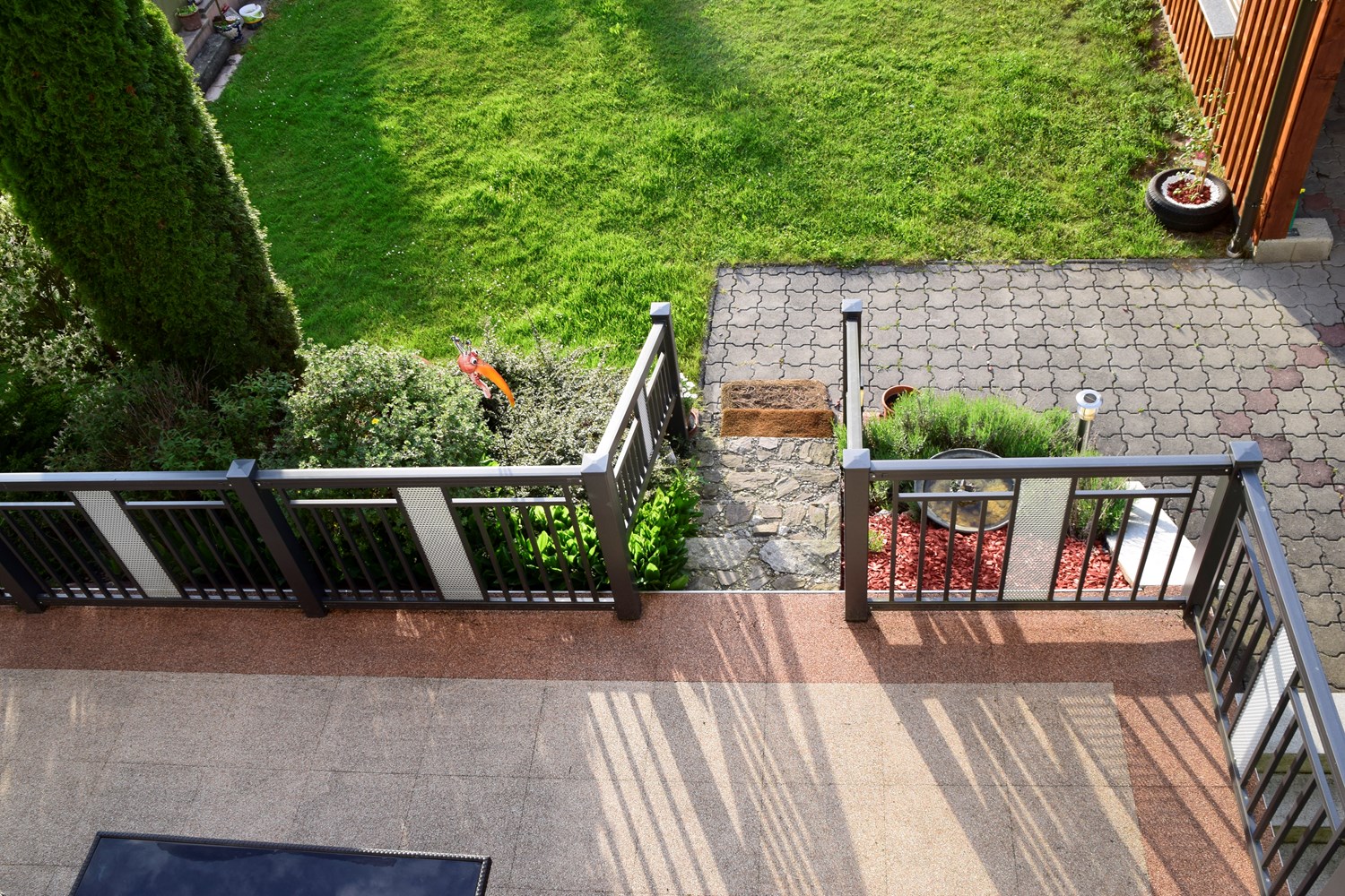 Frühstückspension: Terrasse - Eva´s Gästehaus