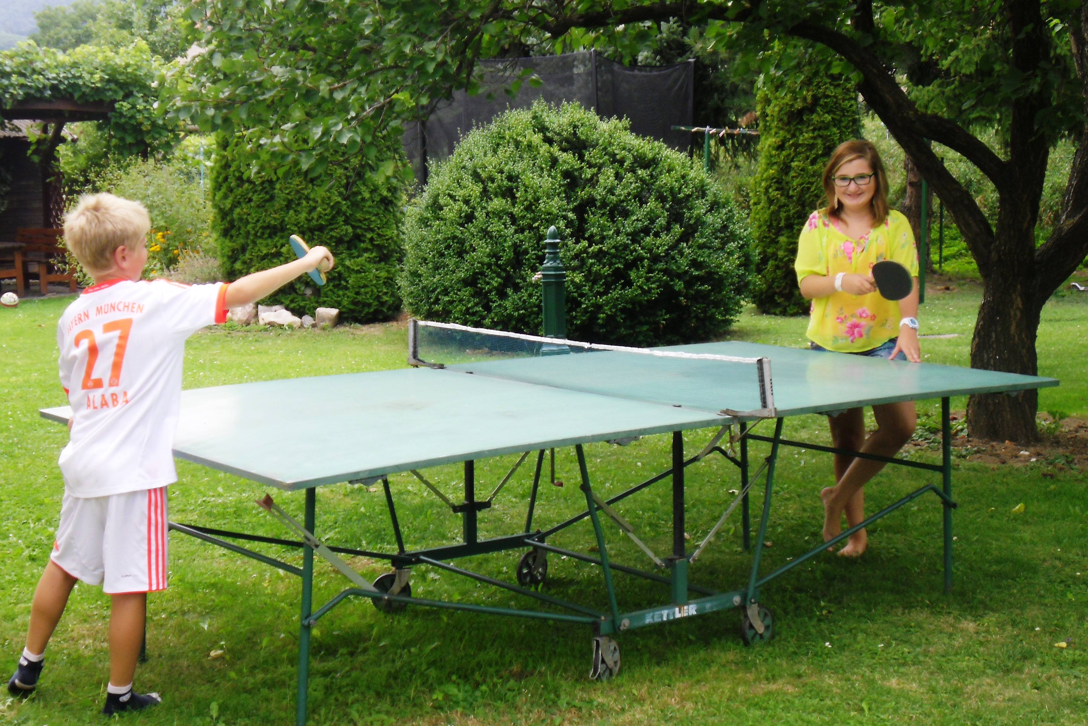 Pensionen - Aggsbach Markt - Garten - Gästehaus Punz