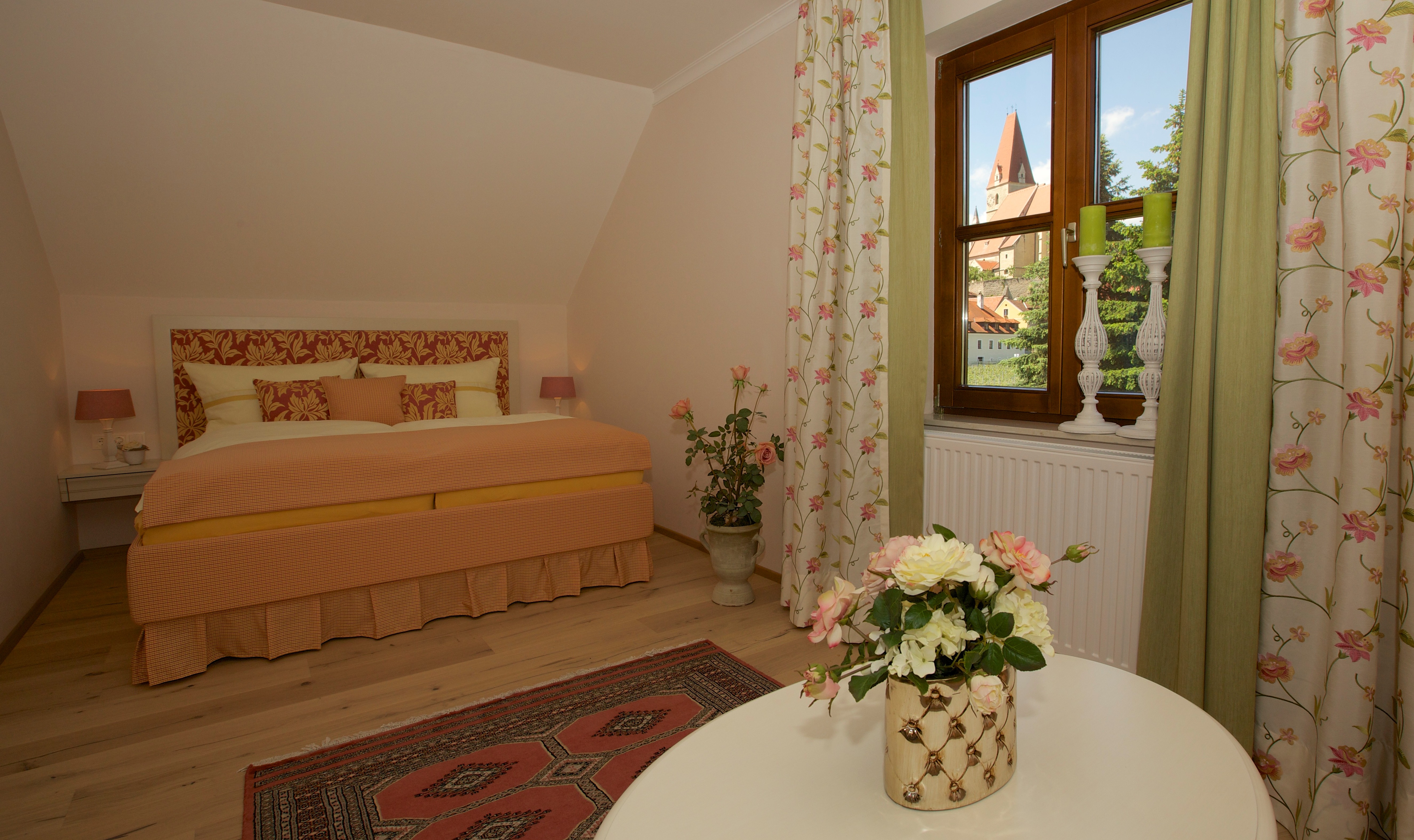 Frühstückspension: Doppelzimmer "Rosenromantik" - Gästehaus Punz