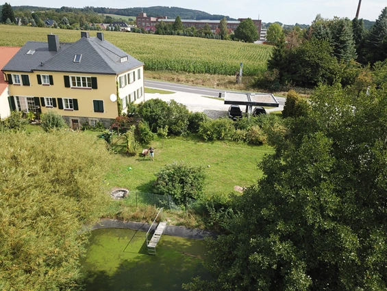 Frühstückspension: Genesungsort Landhaus Dammert von oben - Genesungsort Landhaus Dammert