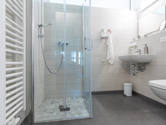 Frühstückspension: Bad für barrierefrei Zimmer - Genesungsort Landhaus Dammert