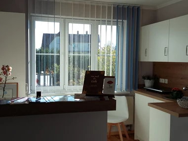 Frühstückspension: Küchenbereich  - Genesungsort Landhaus Dammert