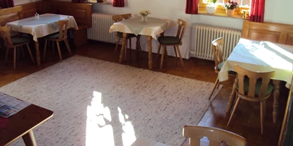Pensionen - Kühlschrank - Bad Wiessee - Frühstückraum - Gästehaus Fischer