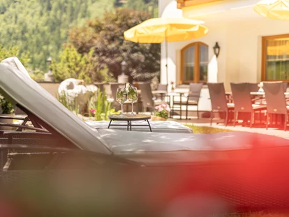 Pensionen - Parkplatz: kostenlos bei der Pension - Seefeld in Tirol - Garten - Alpenpension Pfurtscheller