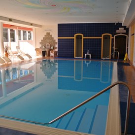 Frühstückspension: Meerwasserpool im Hotel - Ferienapartment  im Biodorf Bad Waltersdorf