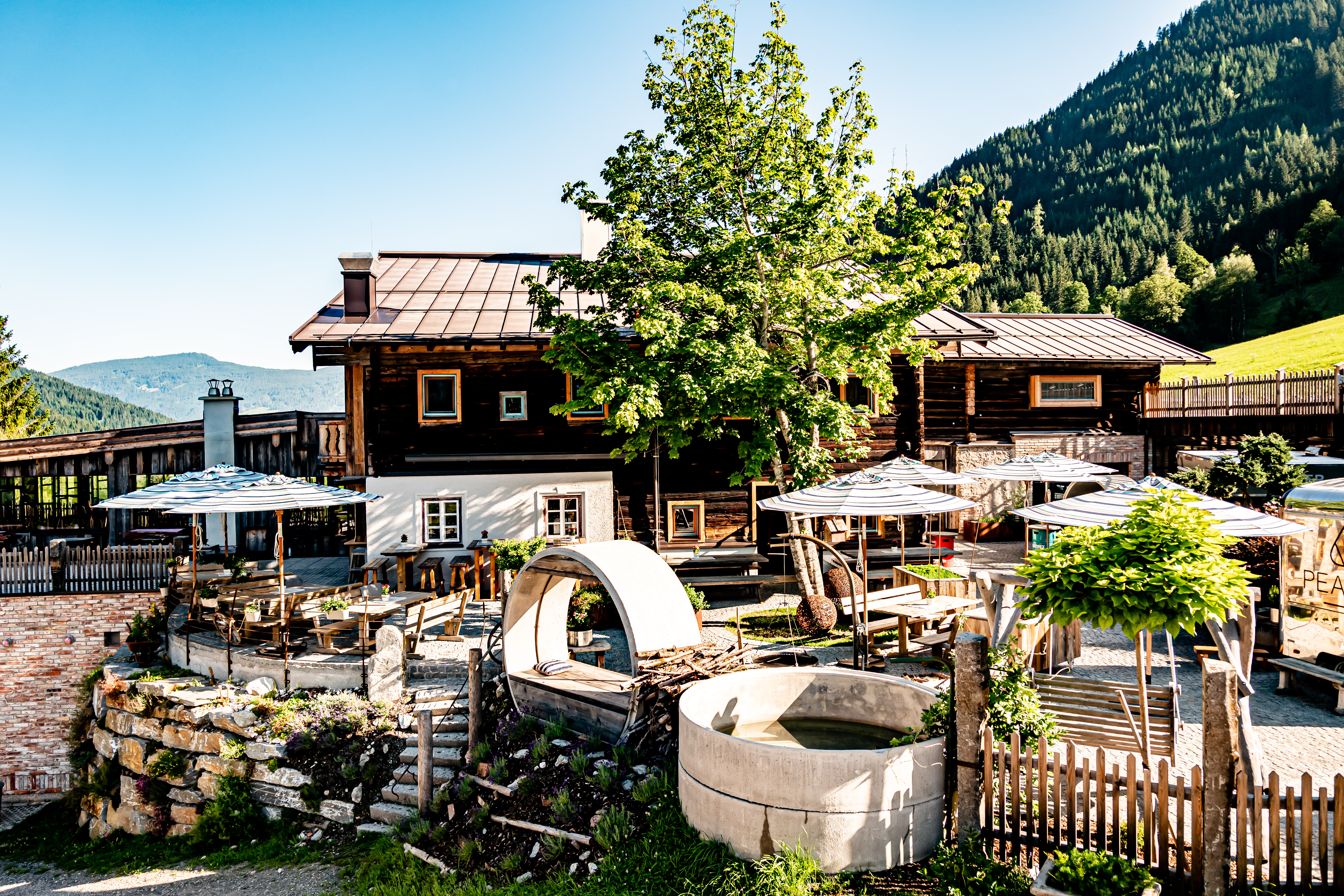 Frühstückspension: Peakini Farmhaus
