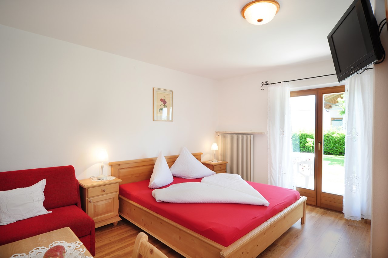 Haus Rosengarten  Zimmerkategorien Doppelzimmer mit Terrasse