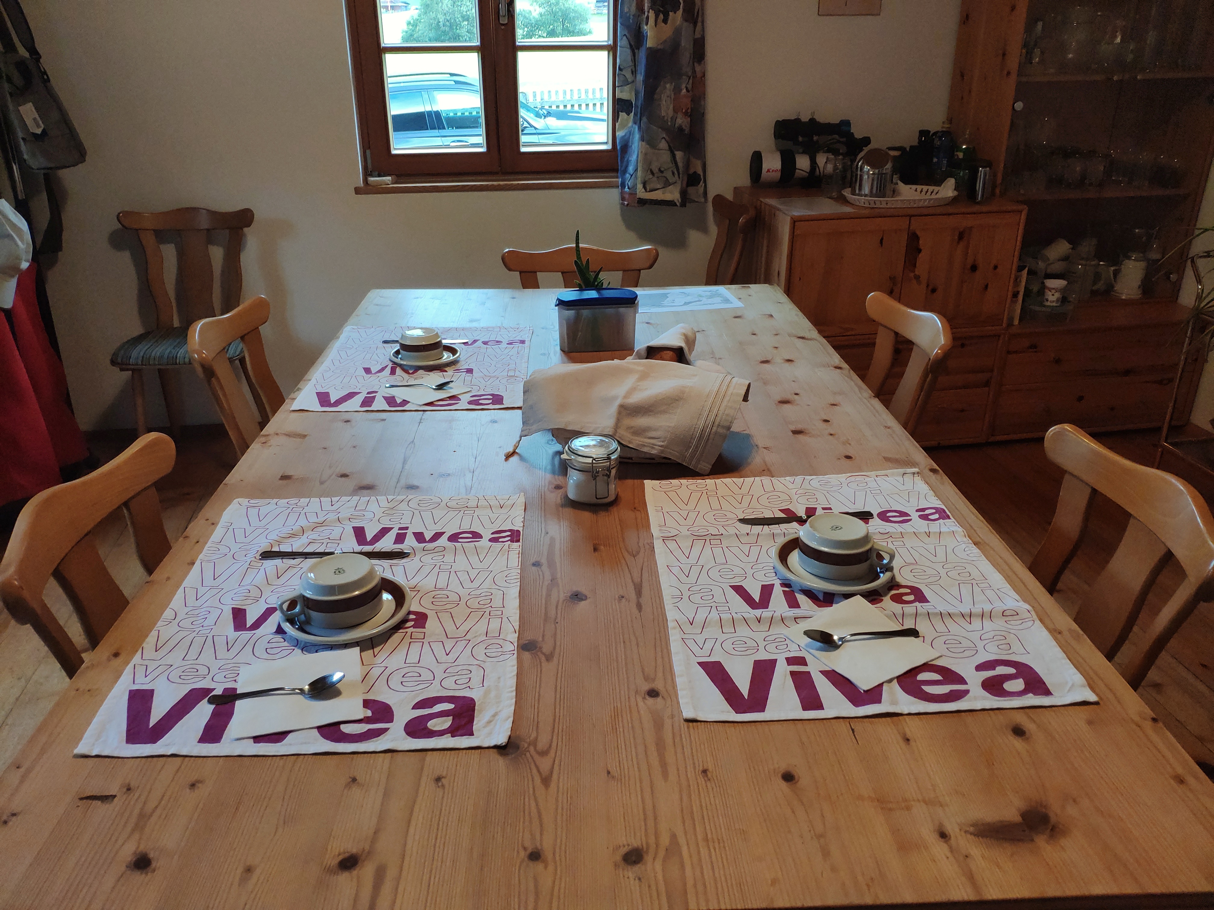 Frühstückspension: Gemütlicher Frühstücksraum. - Haus Sternenblick