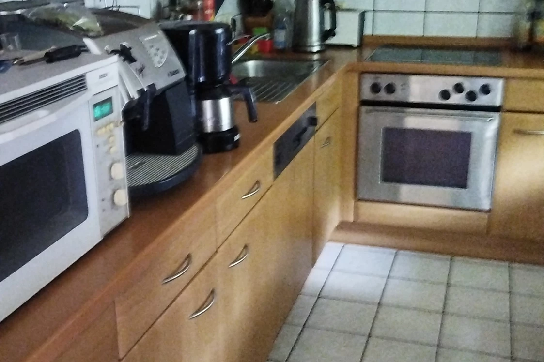 Frühstückspension: Voll eingerichtete Küche im Haus  - Privat Zimmer Würzburg 