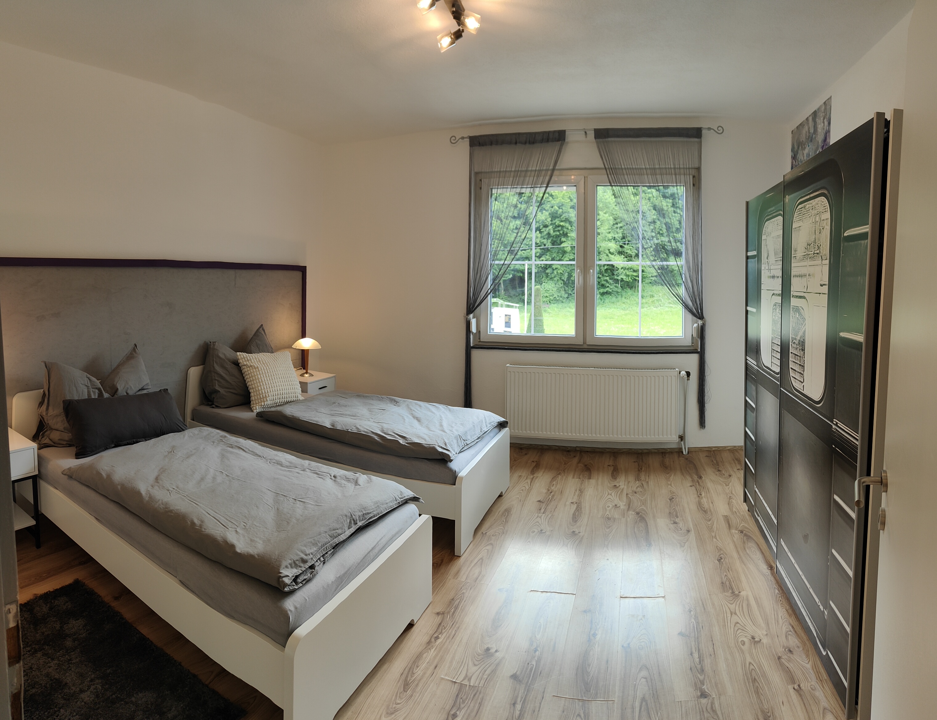 Ferienwohnung Waldblick Zimmerkategorien Doppelzimmer mit 2 Einzelbetten