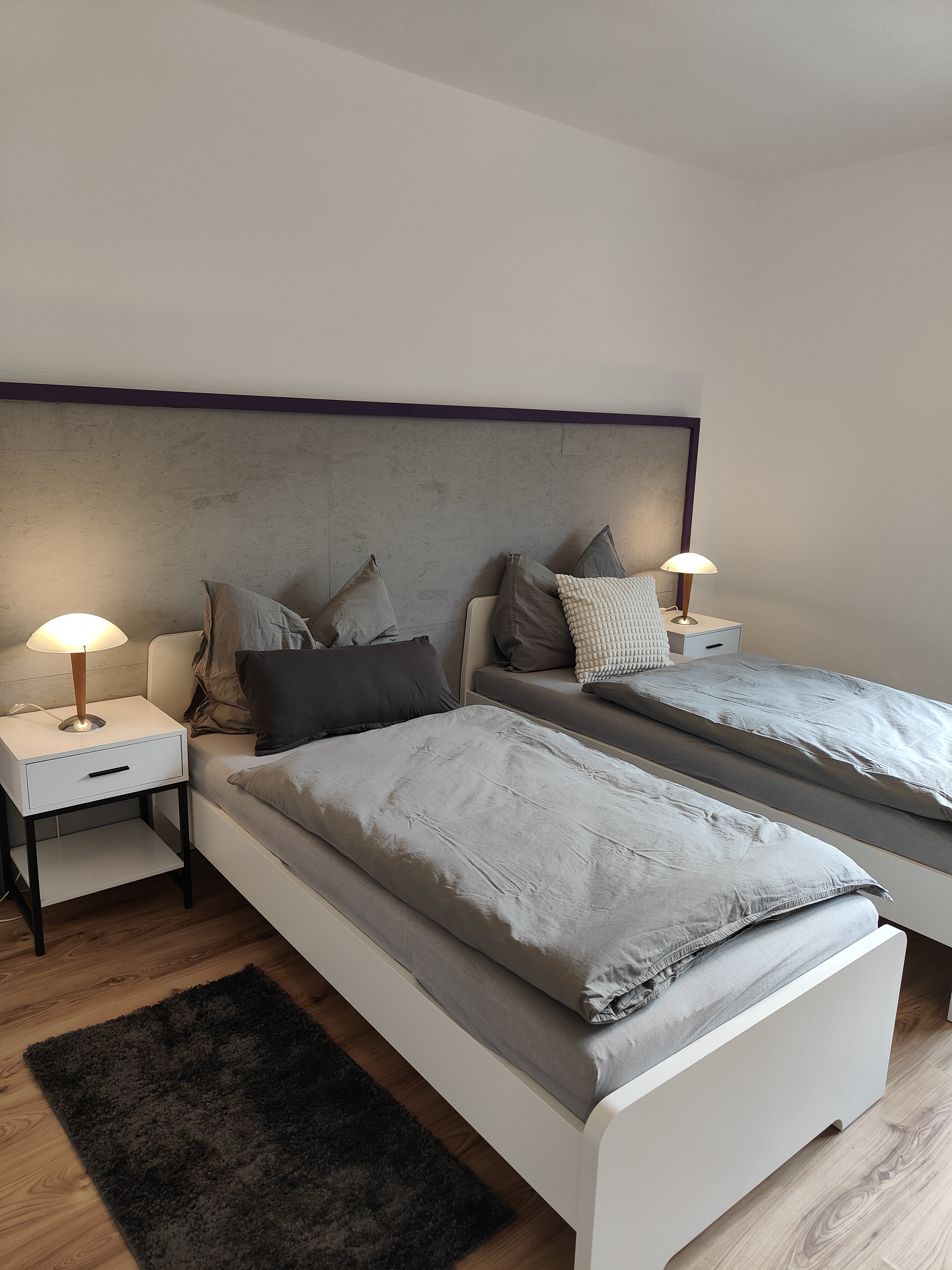 Pensionen - Rudersdorf (Rudersdorf) - Zwei Einzelbetten - Ferienwohnung Waldblick