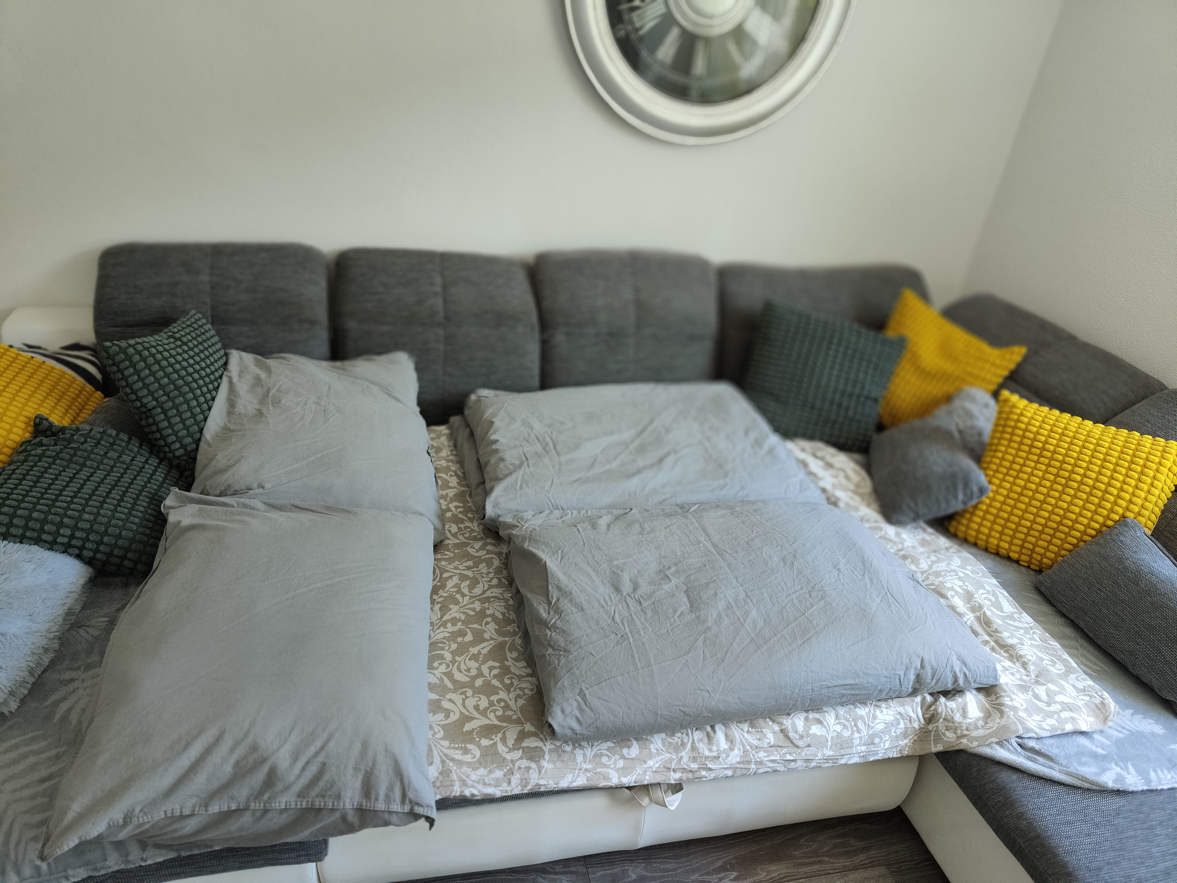 Ferienwohnung Dorfleben Zimmerkategorien Wohnschlafsofa