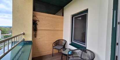 Pensionen - Parkplatz: kostenlos bei der Pension - Mostviertel - Balkon - Ferienwohnung Traismauer