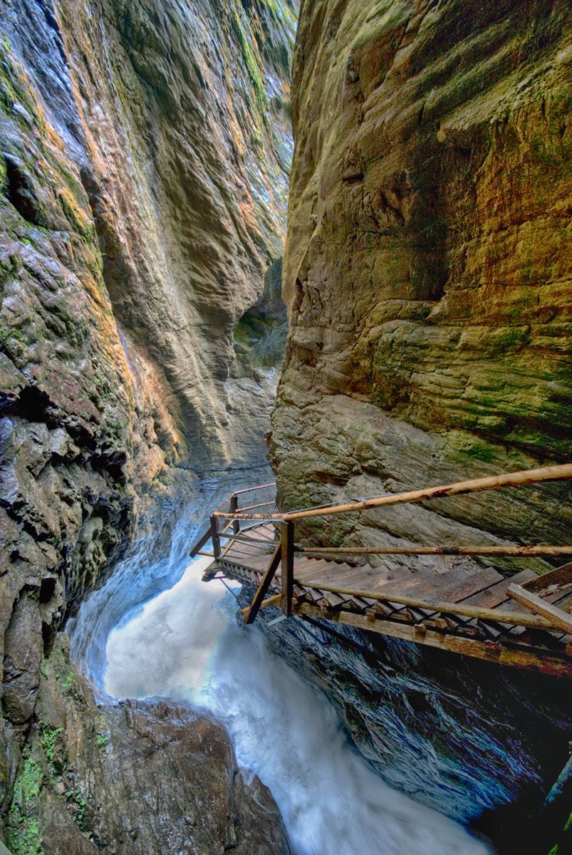 Landhaus Königsreiner Ausflugsziele Raggaschlucht