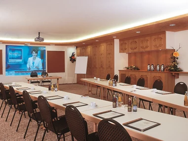 Frühstückspension: Seminarraum - Wald- und Tagungshotel Geländer