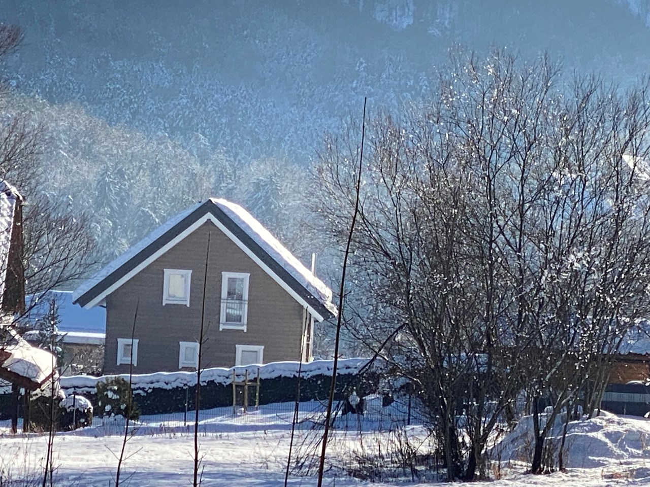 Blockhaus Kärnten Ferlach Zimmerkategorien Hausansicht