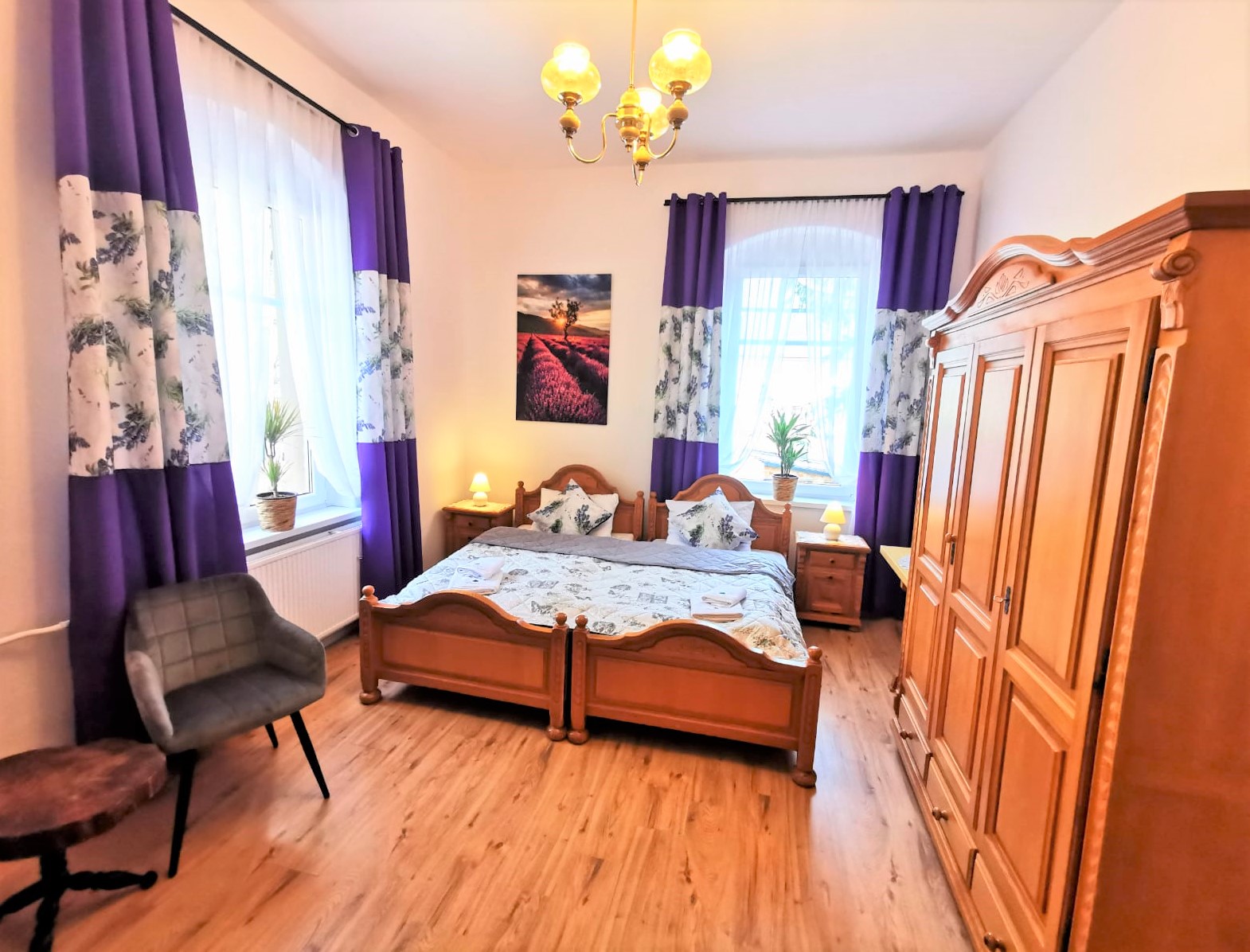 Pensionen - Freital - Lavendelzimmer - Pension Haus Anna