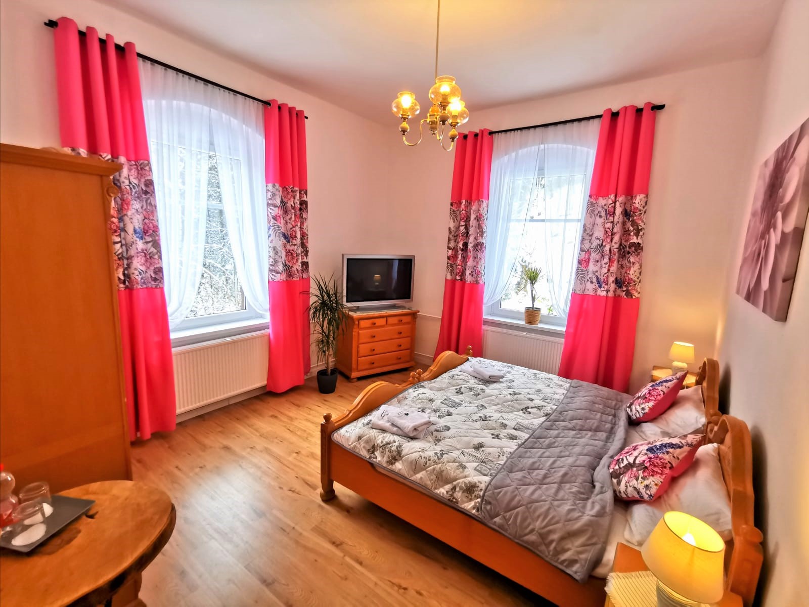 Frühstückspension: Pfingstrosenzimmer - Pension Haus Anna