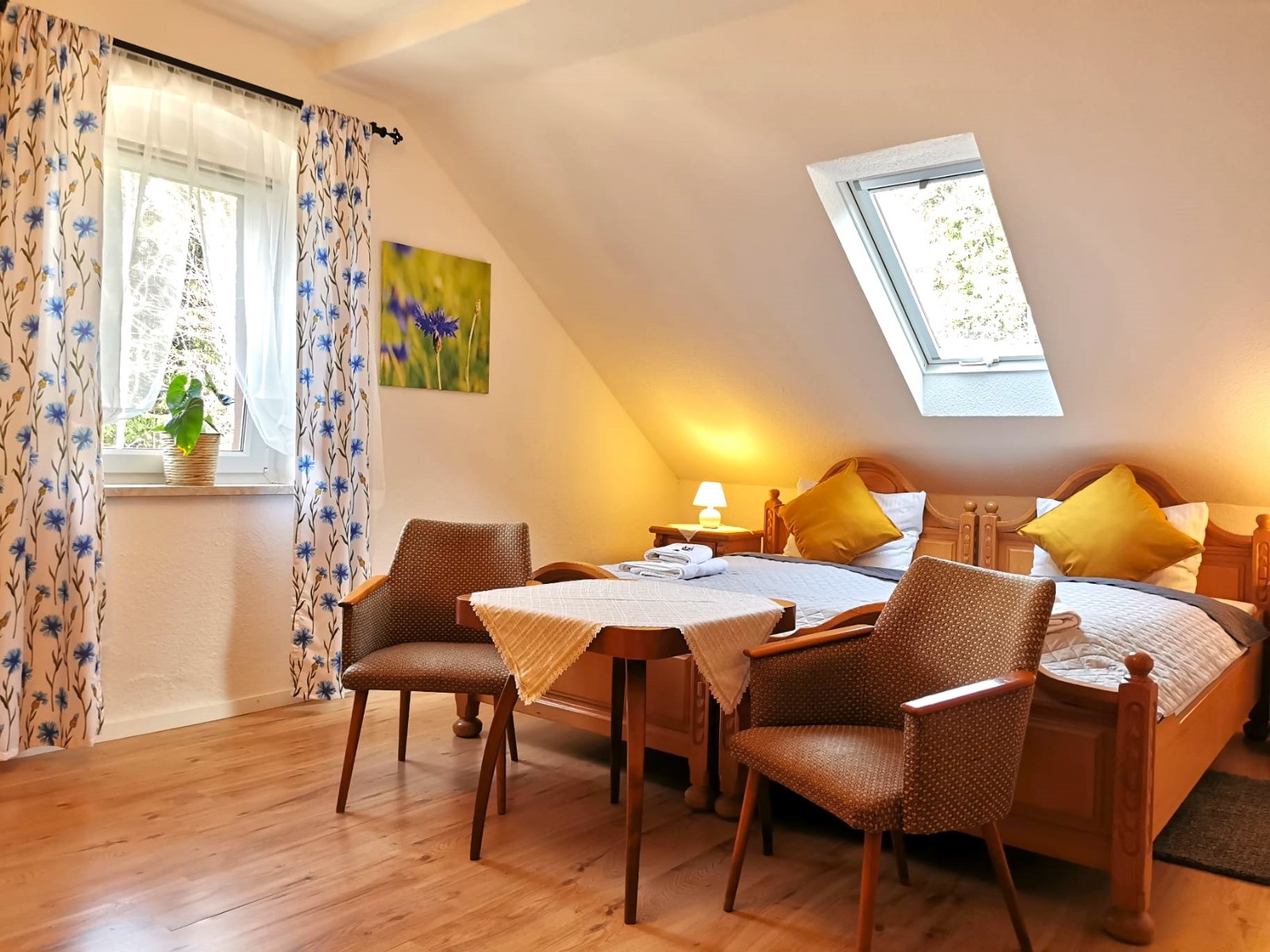 Frühstückspension: Kornblumenzimmer - Waldhaus Anna