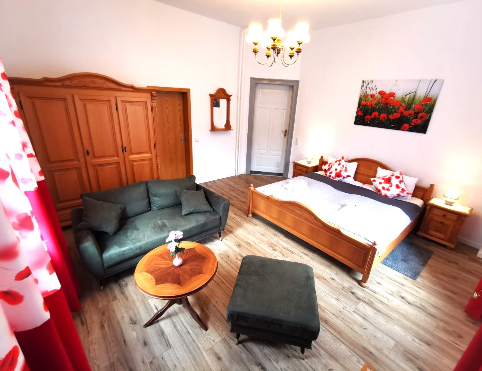 Frühstückspension: Mohnblumenzimmer - Waldhaus Anna