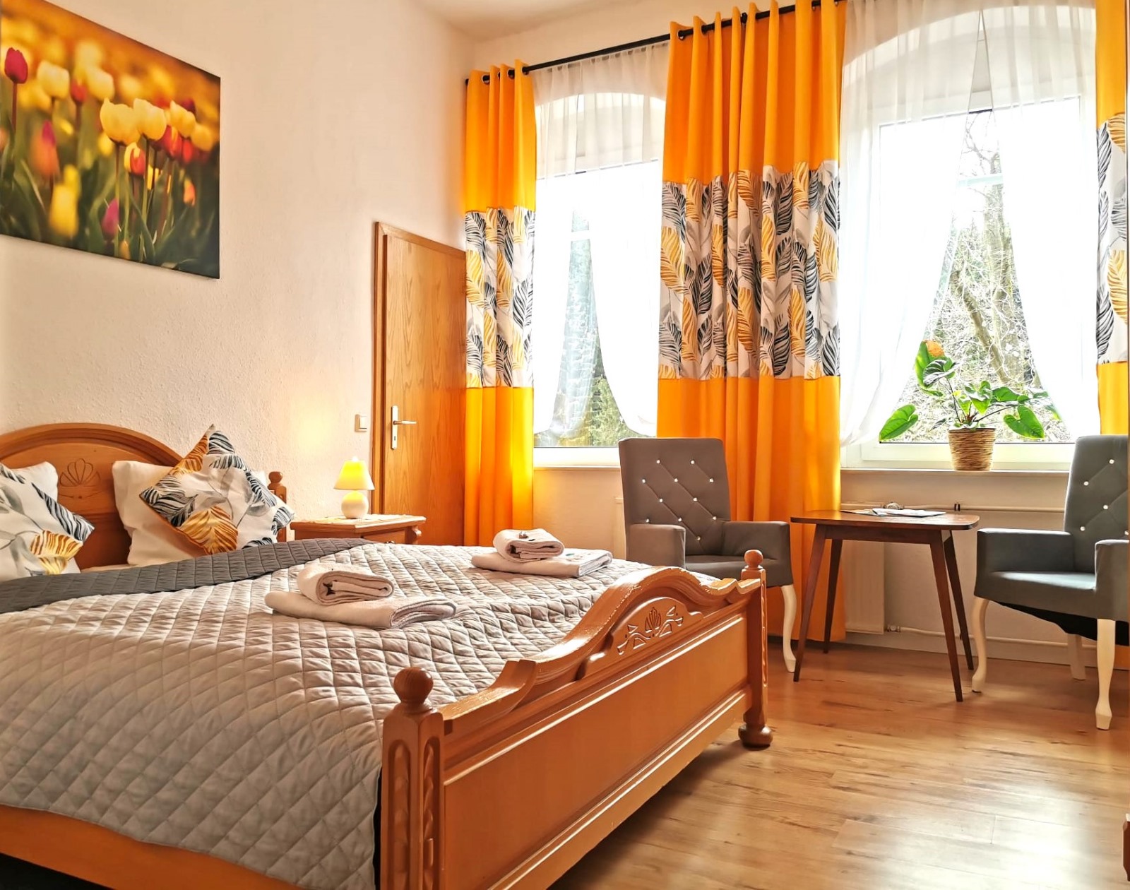 Frühstückspension: Tulpenzimmer - Waldhaus Anna