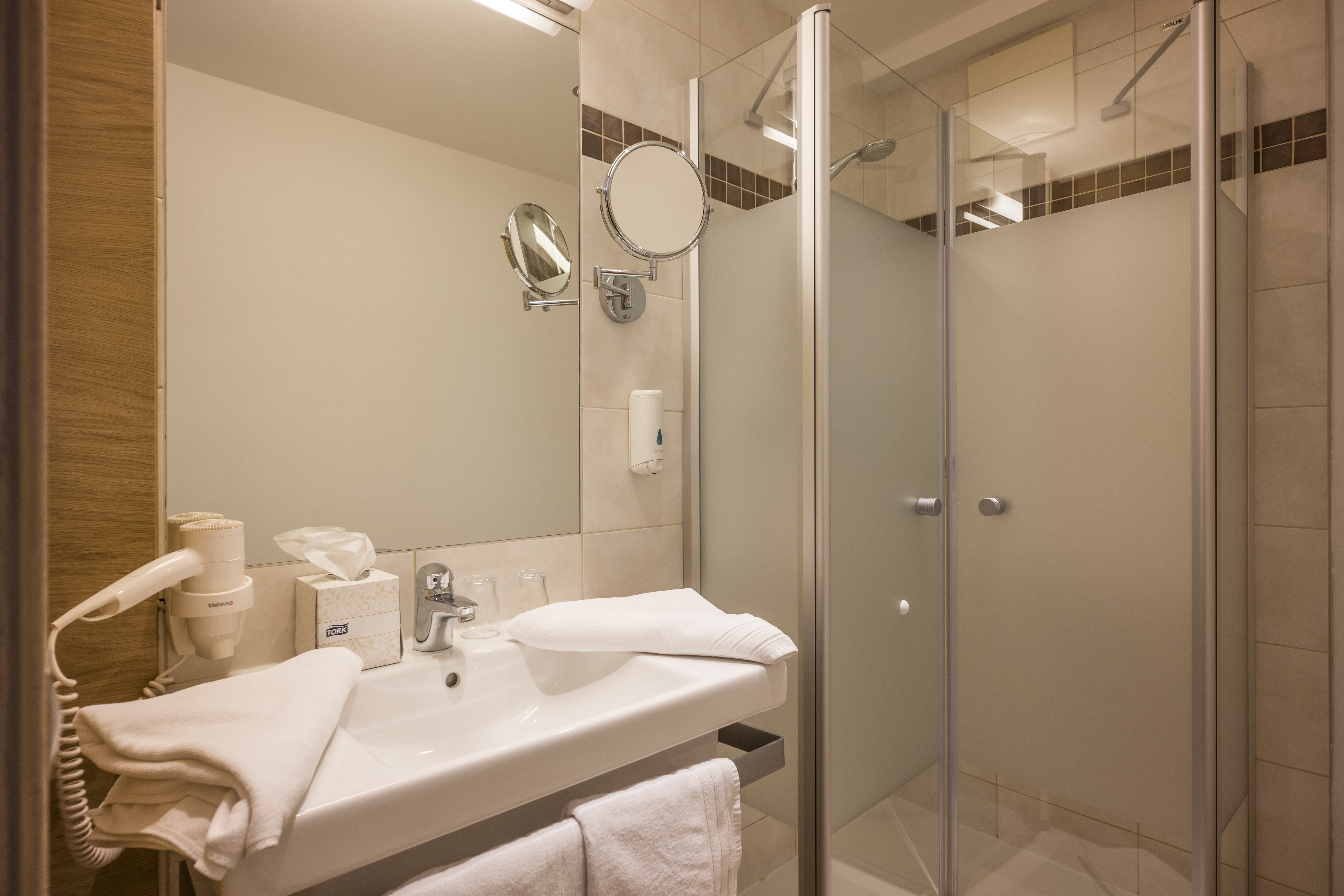 Frühstückspension: Bad - Cafe Pension Koller