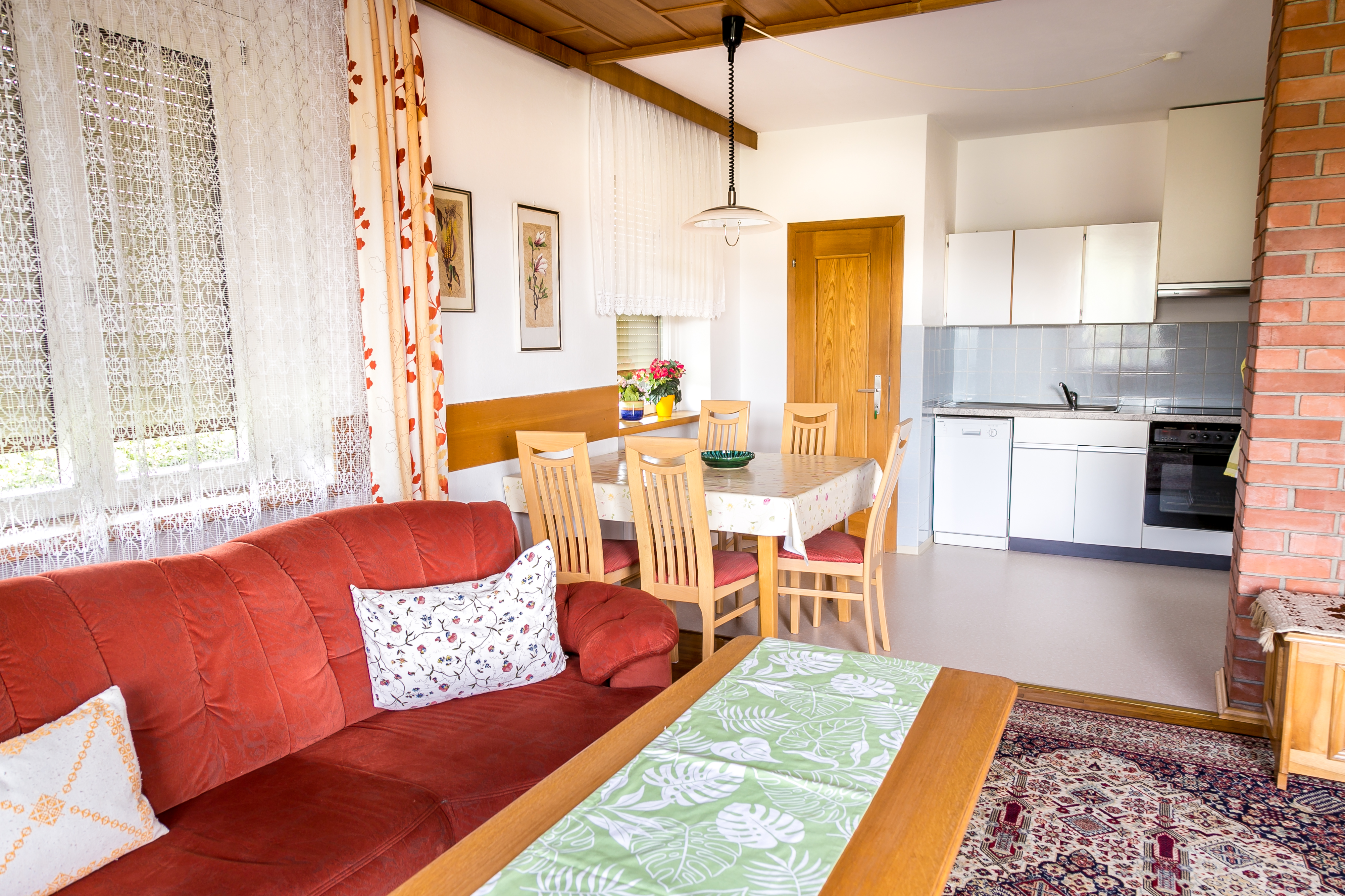 Pensionen - Ossiach - Eine unserer komfortablen Ferienwohnungen - Ferienwohnungen Ingrid