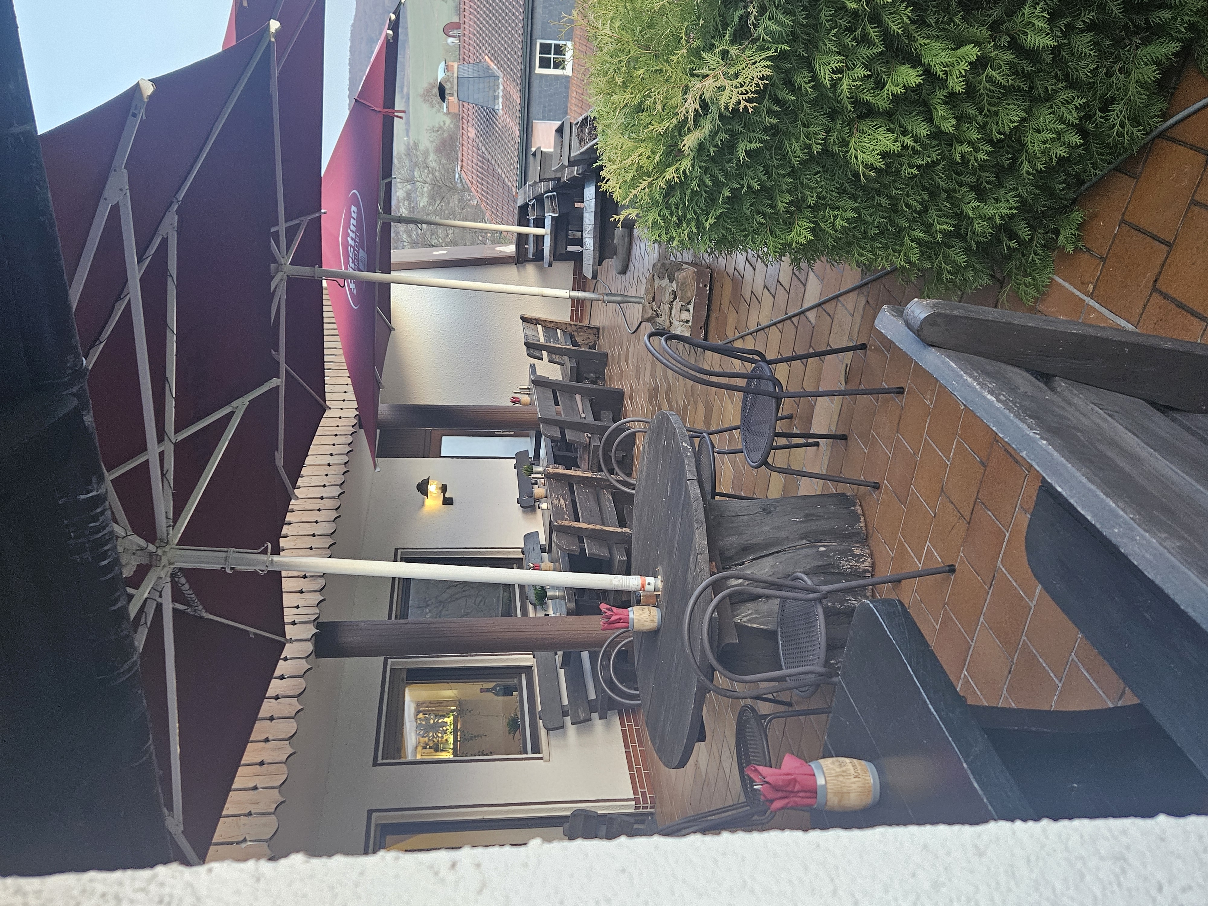 Frühstückspension: Restaurant Pension Forellenhof