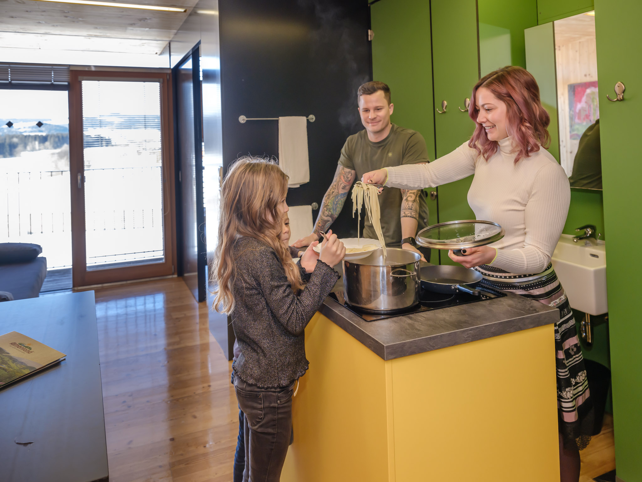 Frühstückspension: Almenland Apartment Passail