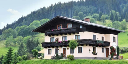 Pensionen - Parkplatz: kostenlos bei der Pension - Leogang - Unser Haus - Bio-Bauernhof Reitmayrgut