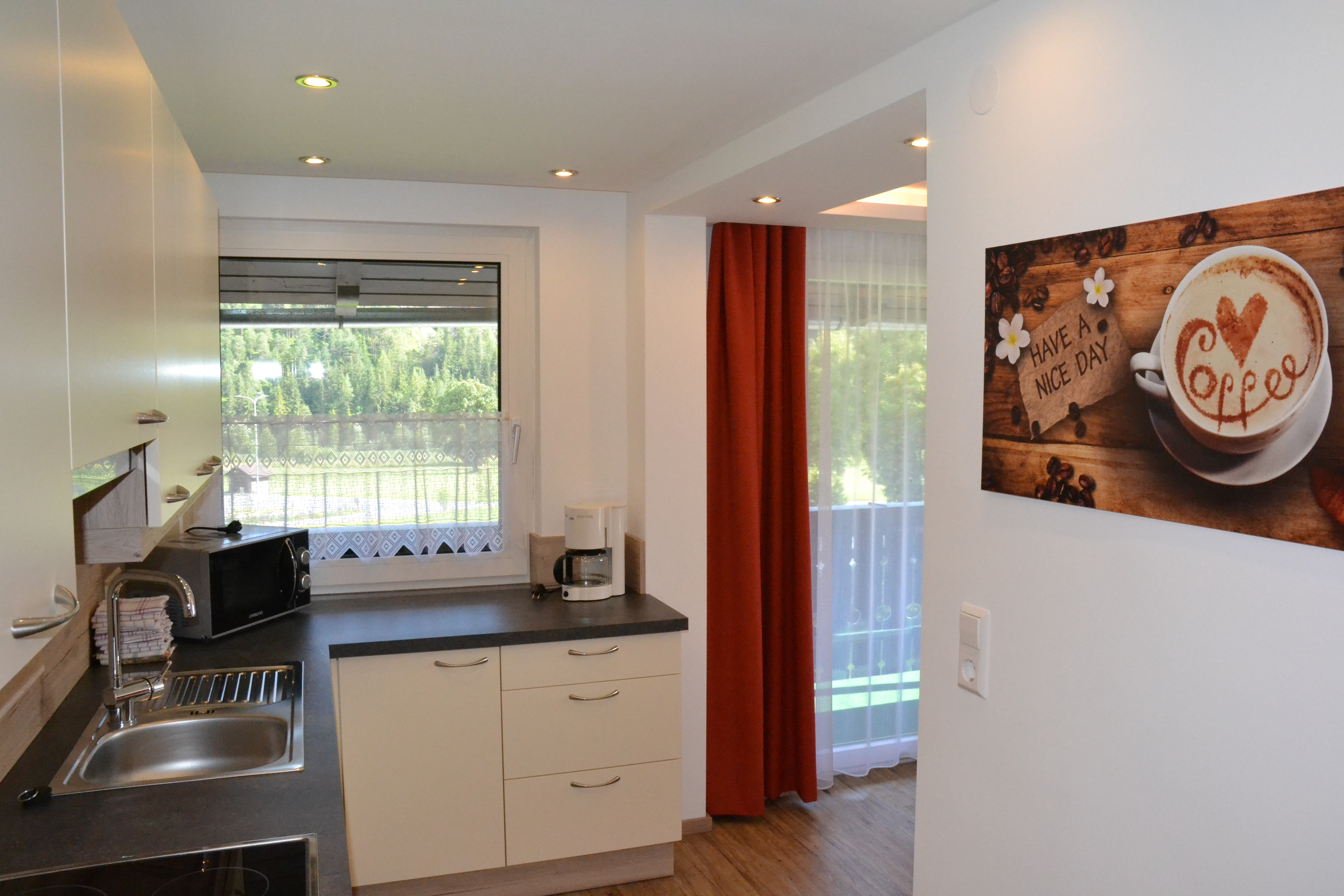 Frühstückspension: Ferienwohnung " Schladming" Küche - Haus Alpenland