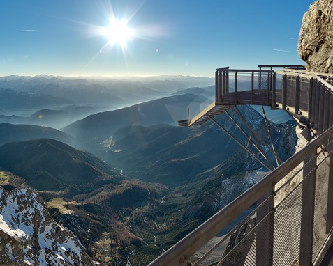 Haus Alpenland Ausflugsziele Dachstein Gletscherbahn