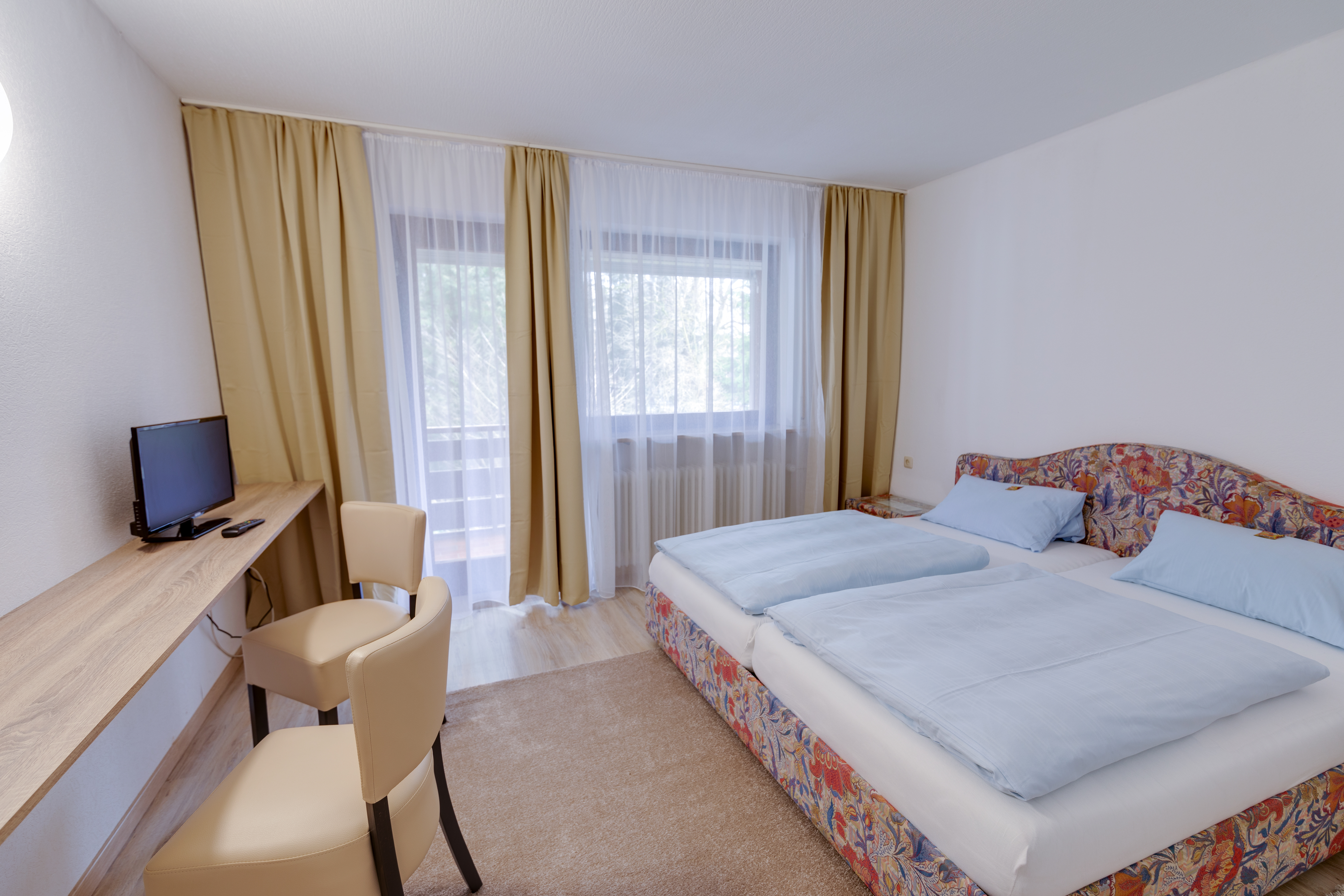 Pensionen - Umgebungsschwerpunkt: Berg - Franken - Doppelzimmer - Hotel-Pension Blüchersruh