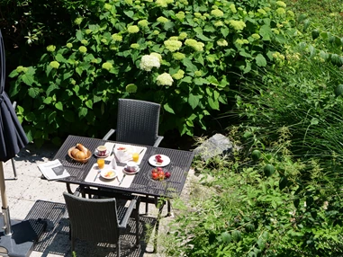 Frühstückspension: Frühstück  - Hotel Garni Christl